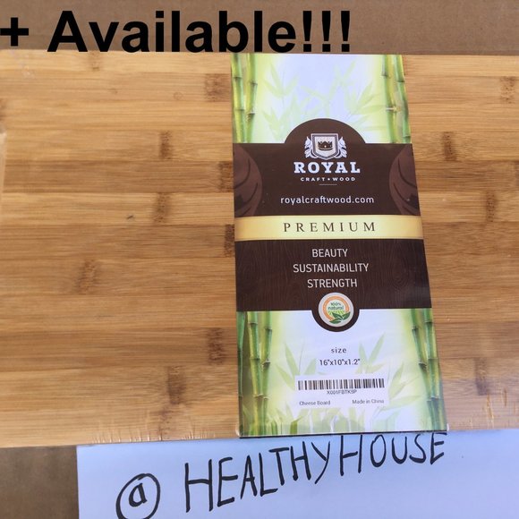 Natural Bamboo Cheese Board BRAND NEW - Picture 3 of 7